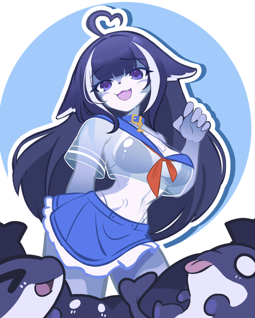heikevbo's tweet photo. she went full furry O:

#ShylilyArt https://t.co/SJrYcRVvBJ