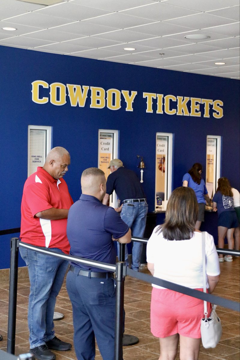McNeeseMBB's tweet photo. The line is flowing and tickets are printing! 🎟️🔥

Don't miss your chance to secure your seats during our exclusive Bill vs. Will Showdown in-person pre-sale, available through Friday!

Doland Ticket Office Hours:
• Today: 9 AM–5 PM
• Thursday: 9 AM–5 PM
• Friday: 9 AM–12 PM

#GeauxPokes | #BayouBandits