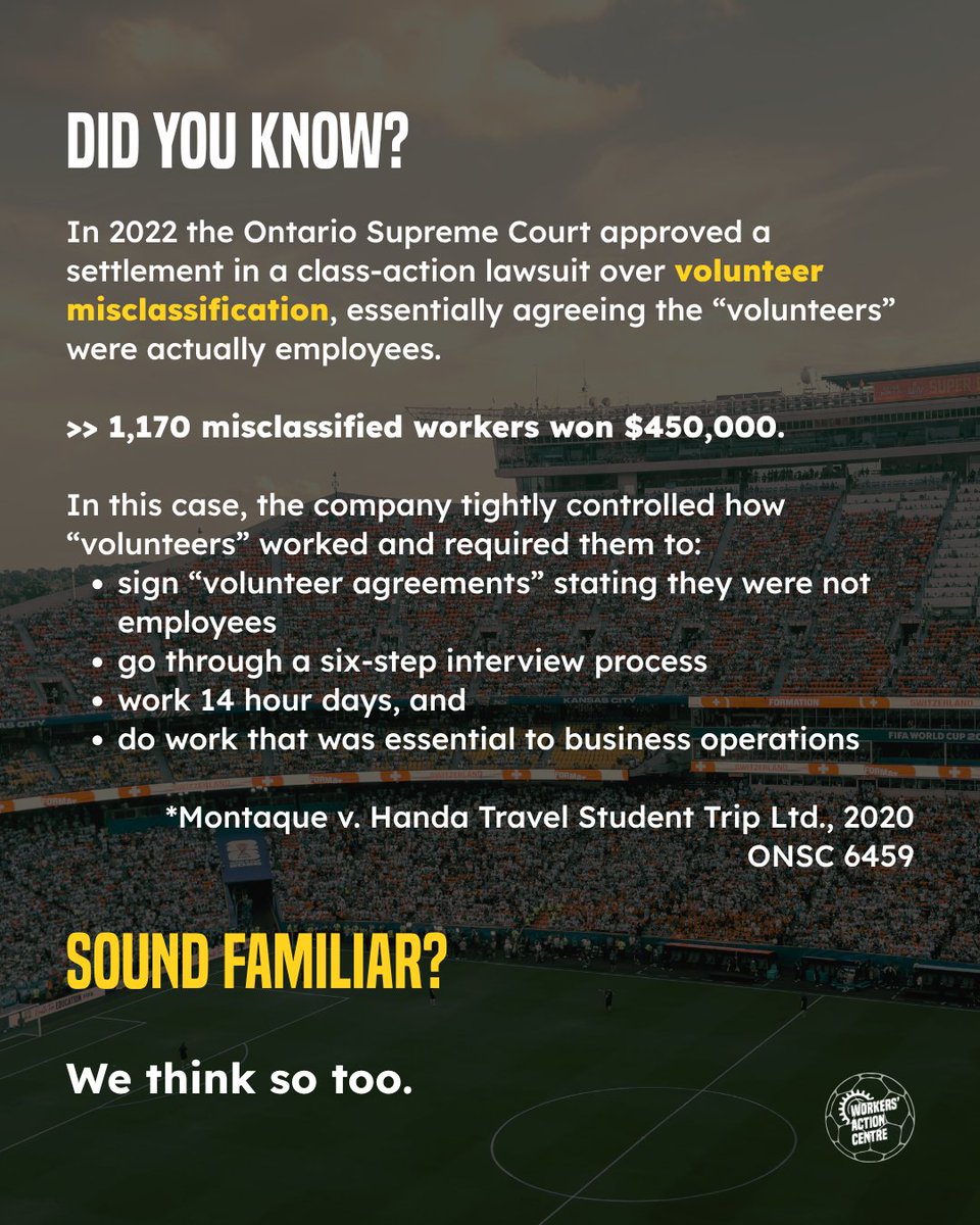 Workers' Action Centre tweet media