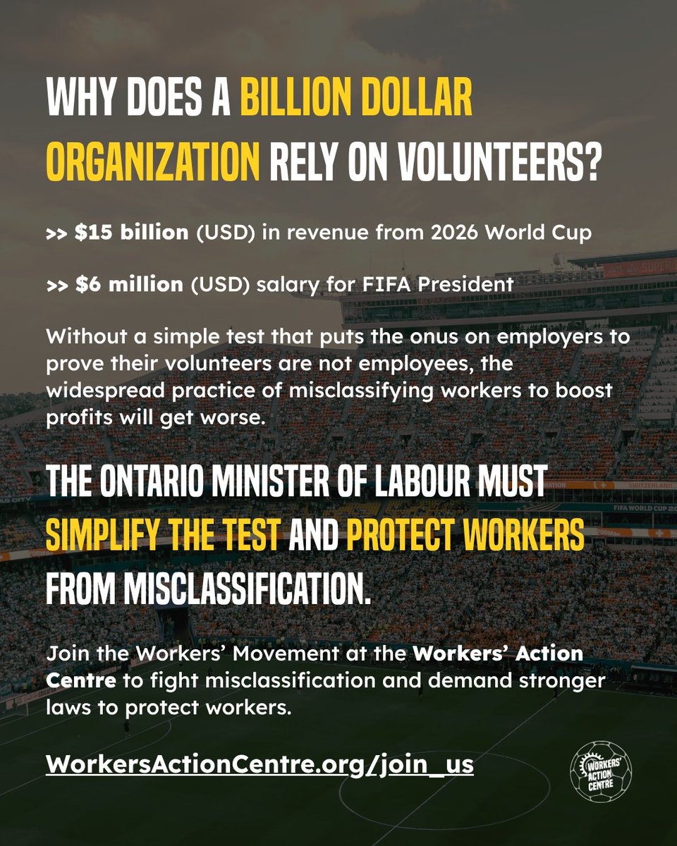 Workers' Action Centre tweet media