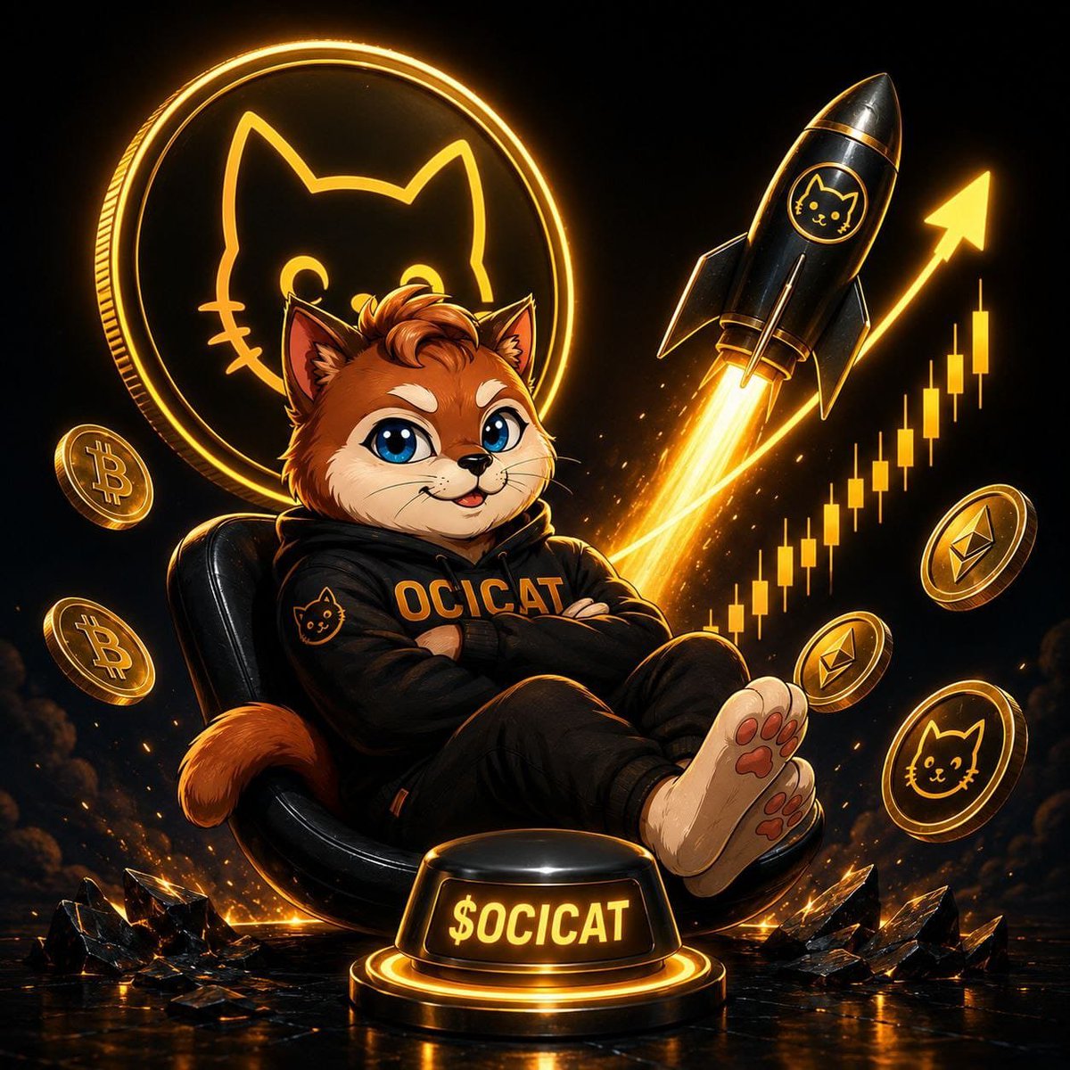 Colossuscrypto0's tweet photo. Farmers don't dig up seeds every morning to check if they're growing.

Some things need time to reveal themselves.

$OCICAT to 100m then billions 

CA:
0xe53d384cf33294c1882227ae4f90d64cf2a5db70 https://t.co/z4a11ZJytM