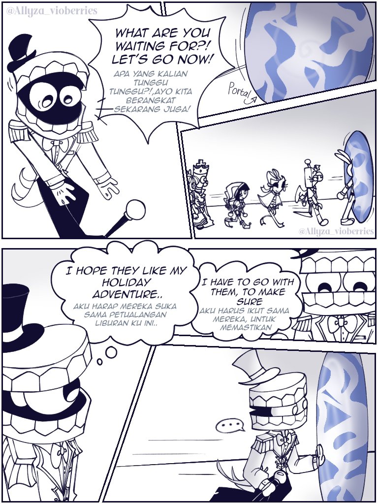 Allyzvibe's tweet photo. [[TADC LIMINAL AU]] comic part 0.5 ✨
Indonesia &amp; English language 
Au by: me
#tadc #TADC #theamazingidigitalcircus  #tadcau #liminalspace https://t.co/ojIYKnl0dn