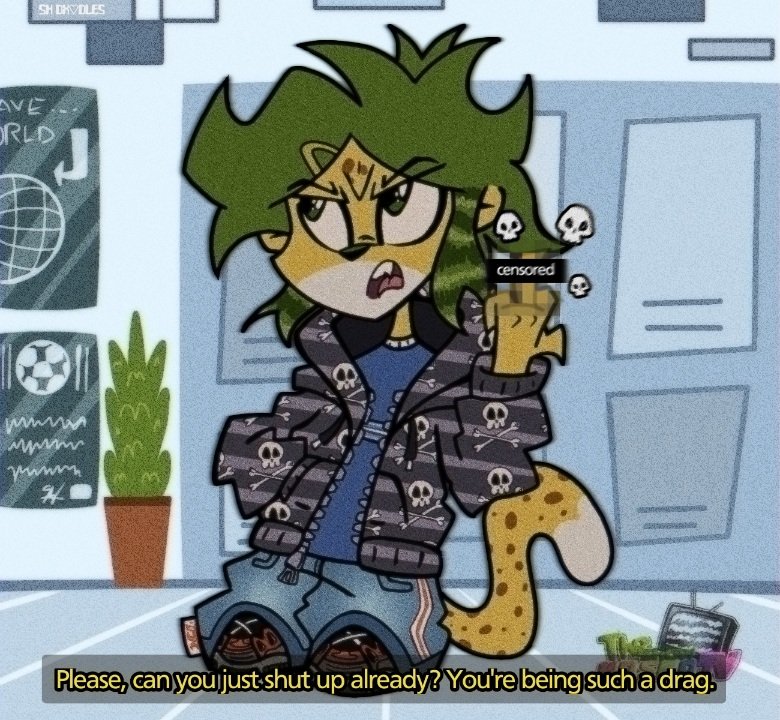DalmatianSketch's tweet photo. Zakumi, why are you being so mean and rude to someone?
#theshowmascotv #tsmtv #mascotverse
#digitalart https://t.co/XMy1AvsI7J