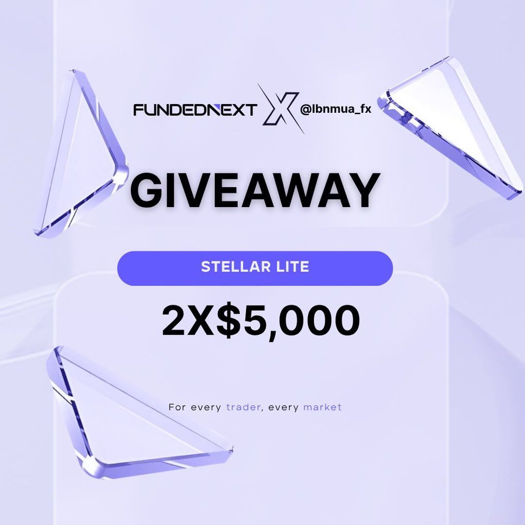 ibnmuax_fx's tweet photo. We are giving away $2X$5K 
To enter 

✅Follow @ibnmuax_fx , @FundedNext, @marwan_fx01 @Flynnn_FN @Galib_FN 

✅Comment on the post sharing what you love most about FundedNext

✅join https://t.co/6CgrSU2wLe

✅ winners announced in 72hours https://t.co/P4eQpSMFCv