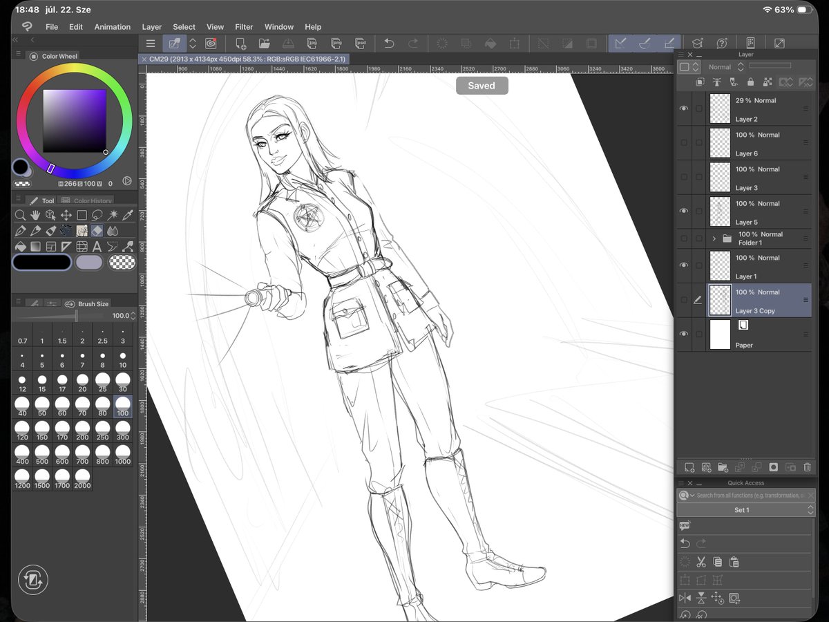Ryltha's tweet photo. W.I.P. Wednesday

Rough sketch of the next commission! 😊

#wip #workinprogress #wipwednesday #dnd #timelapse https://t.co/Z1KoEkvY8j