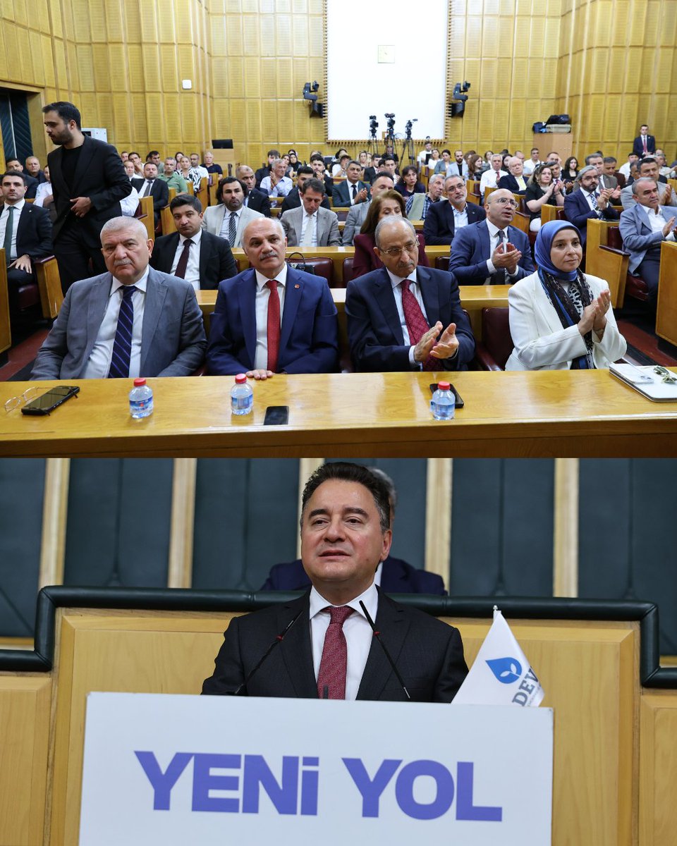 elifesendeva's tweet photo. TBMM Yeni Yol Partisi grup toplantısında Genel Başkanımız Sayın Ali Babacan: 

“Temiz siyaset mümkündür. Şeffaf yönetim mümkündür. Adaleti güçlendirmek mümkündür.  Türkiye bunu hak ediyor ve inşallah hep birlikte bunu başaracağız.”

Bugün;

📌 Basın toplantımızda bizlere eşlik eden Engelli Emeklilik Dayanışma Derneği @emeddernegi ve başta Ankara İl Başkanımız Sayın Elçin Gülören @elcinguloren_ 'e ve kıymetli Ankara İl Teşkilatı'na  @devaankarada 

📌Gazi Meclis'te ziyarette bulunan Aksaray İl Başkanı Sayın Necati Coşkuner @NecatiCOSKUNERR ve teşkilatına @AksarayDeva 

📌 Gazi Meclis'te ziyarette bulunan başta komisyon başkanımız Sayın @BasakAbdula olmak üzere kıymetli Çocuk Hareketi-Akran Zorbalığını Önleme Komisyonu üyelerine @cocukhareketitr 

📌 Gazi Meclis'te ziyarette bulunan Sayın Muhammed Salih Akgün'e 

teşekkürlerimi sunuyorum.

#tbmm #gündem #DEVA #alibabacan