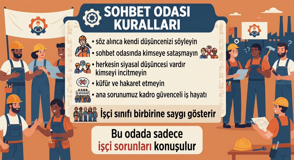isci_dernegi's tweet photo. Perşembe günü saat 22:00 de 
↪️Belediye şirket işçileri 
↪️Kamuda Taşeron işçiler 
↪️Kit 
↪️4d li işçiler 
↪️Özel sektör işçileri nin sorunları konuş mak için buluşalım 
#4857 

@ozbelediyeissen 
@hizmetissendika 
@DiSK_Genel_is 
@belediyeis1983 

@MHP_Sosyal 
@AKParti_GMYerel 
@AKPartiSPBGM 
@csgbakanligi 
@herkesicinCHP 
@eczozgurozel 
@tbmmozgurozel 
@YeniYolTBMM 
@iyiparti 
@rprefahpartisi 
@IsciPartisi 
@Vatan_Partisi 
@DEMParti_TBMM 
@DEMPartiEmek 
@CHPEMEKBUROLARI