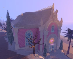 Iqvish's tweet photo. I would be SOMEWHAT fine with Campus 3 being scrapped if Campus 4 was similar quality. It's absolutely not though. 

BRING BACK CAMPUS 4.1 OR 4.2!! 

I think it's so gross how they just discarded Vionciis works after all the time and effort he put into the alpha! It was everything I ever wanted in a Campus! An actual MAP that you could explore, I loved the multi-building concept, it was GORGEOUS.