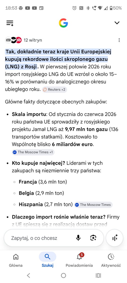 jpalka432's tweet photo. @VonPritzwald @mis_16181648 @VonPritzwald Jaki z ciebie pustak kto powiedział ze ktokolwiek zapomniał wiadlme ze ruskie mordowały ale ruskie nie panoszą sie po Polsce a ich prezydent nie woła co chwile daj daj i nie nazywa wojska Bochaterami UPA zajmij sie UE teraz kupili w chuj gazu od ruskich https://t.co/Z7ihJEMUiG