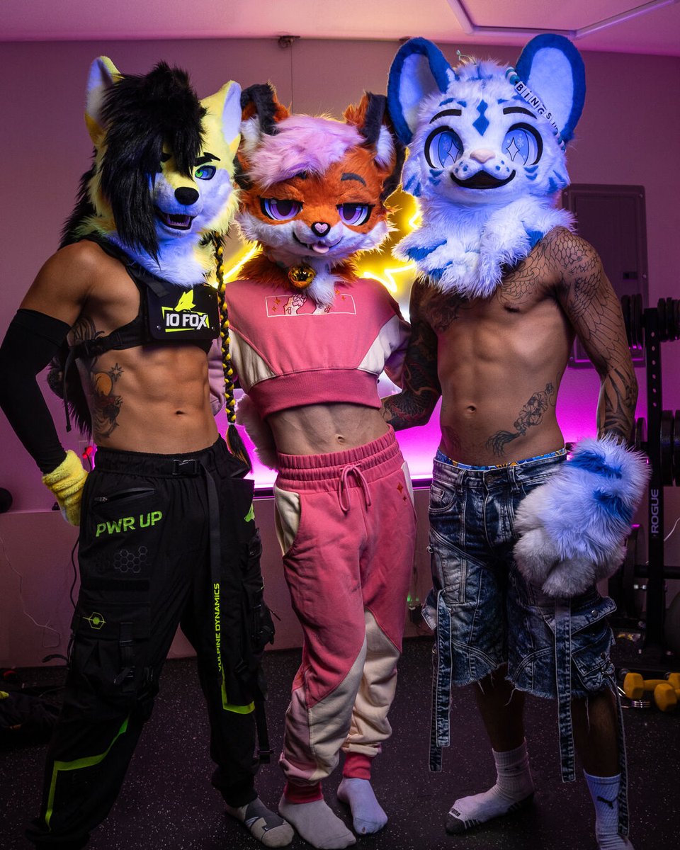 iofoxofficial's tweet photo. Choose your fighter 🟡 🟠 🔵

#furry #furryfandom #fursuit https://t.co/PTyNtQGzFM
