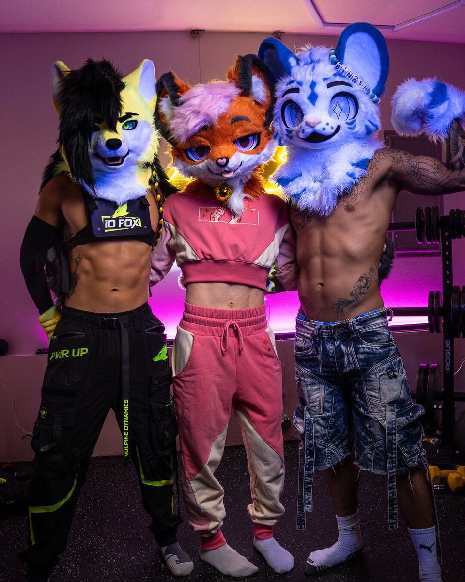 iofoxofficial's tweet photo. Choose your fighter 🟡 🟠 🔵

#furry #furryfandom #fursuit https://t.co/PTyNtQGzFM