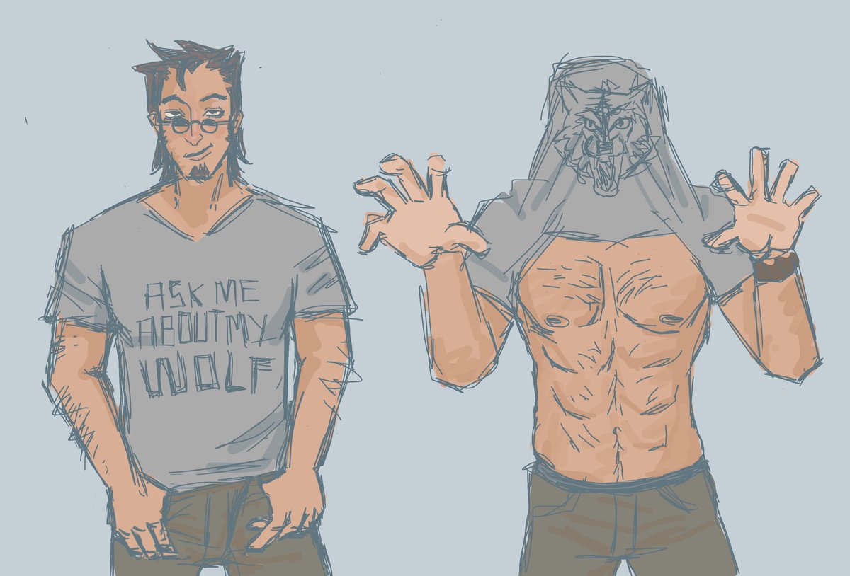 PakunodasGun's tweet photo. Ask Leorio about his wolf https://t.co/iEAa7nOLzg