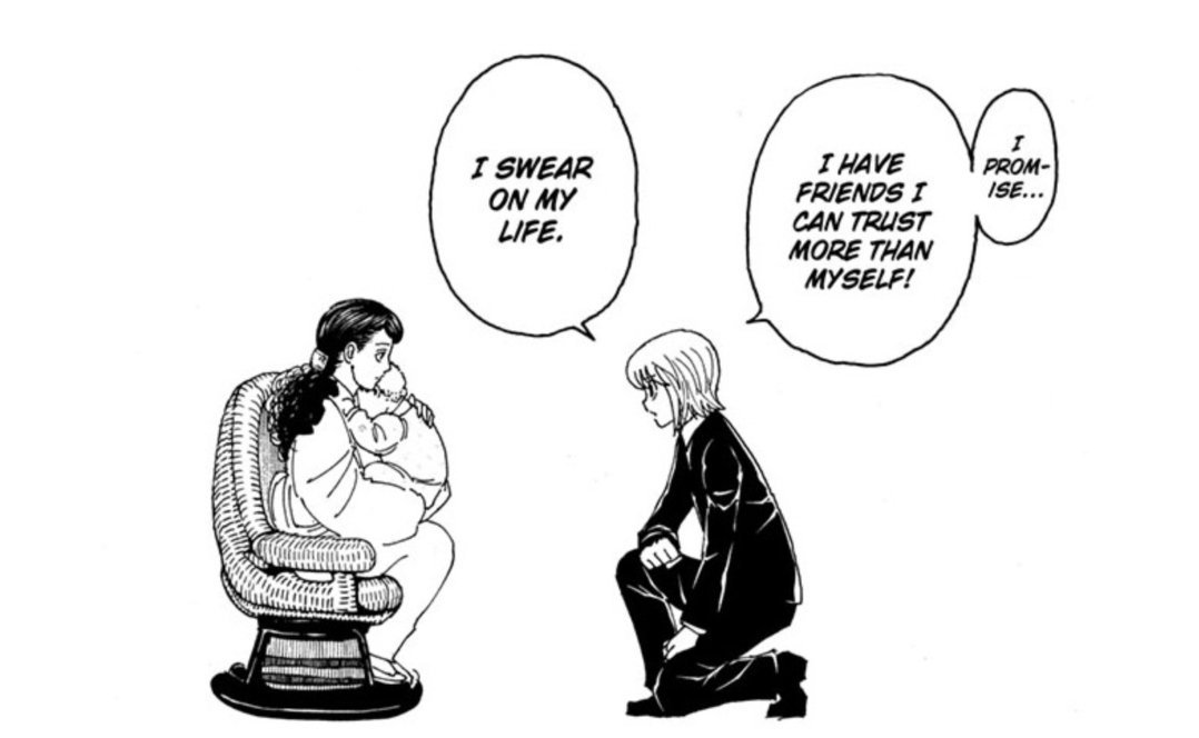 midnaether's tweet photo. Peak friendship banget anjing, thats why hxh is my #1 series https://t.co/e2G8T7wbVm