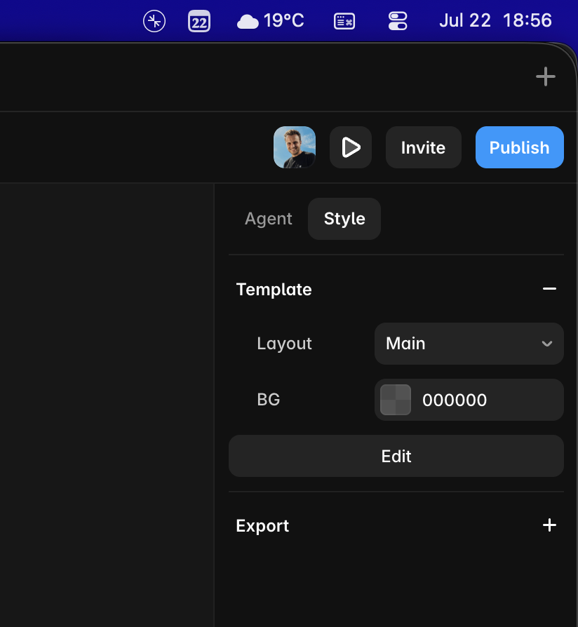 framer's tweet photo. @oyeabhijit @jornvandijk Noted, it would actually only show this. (the page template if you had that set, or the base typography). 

So the issues mostly seems to be that the chat can be too cluttered and not that it auto switches? https://t.co/knjiDJaZGL