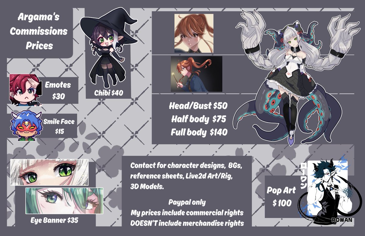 ArgamaWitch's tweet photo. I'll offer a limited first come first serve 25% off Half body and Fully body art.  I'll also wave NFSW fees as well. [I can't take DMs here cause twitter is shit, but hmu on discord] https://t.co/PJgLfkcbZP