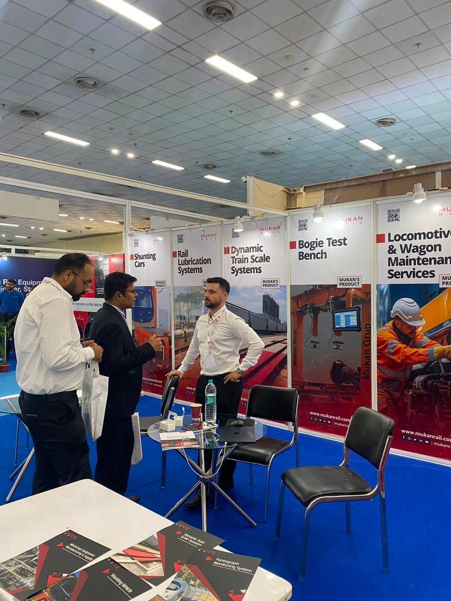 mukanrail's tweet photo. 7th Rail &amp; Metro Technology Conclave &amp; Expo 2026'nın ilk gününde, Yeni Delhi'de sektör profesyonelleriyle bir araya gelmenin mutluluğunu yaşıyoruz.

We are excited to be part of the 7th Rail &amp; Metro Technology Conclave &amp; Expo 2026 in New Delhi. https://t.co/9x0CgCEUkk