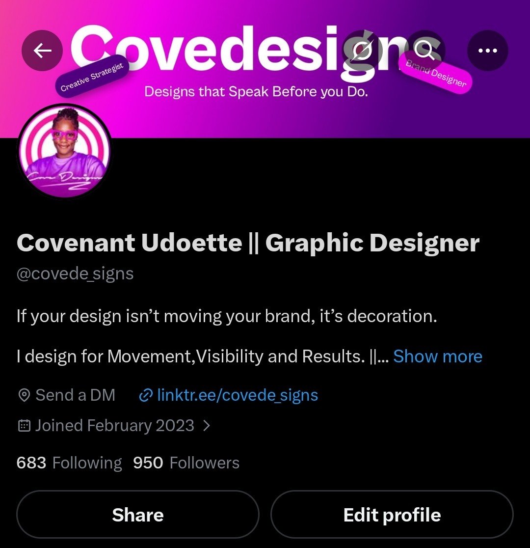 covede_signs's tweet photo. 9.5k followers on X already?!!!!

At some point it felt like I won't cross 800 followers, I was stuck there for so long.

My account was suspended but I'm glad I got it back. I lost followers too.

I came back stronger &amp; we are currently at this.

PS: Na 9.5k I dey see o.🌚🤭😂 https://t.co/Y3uPt5126Y