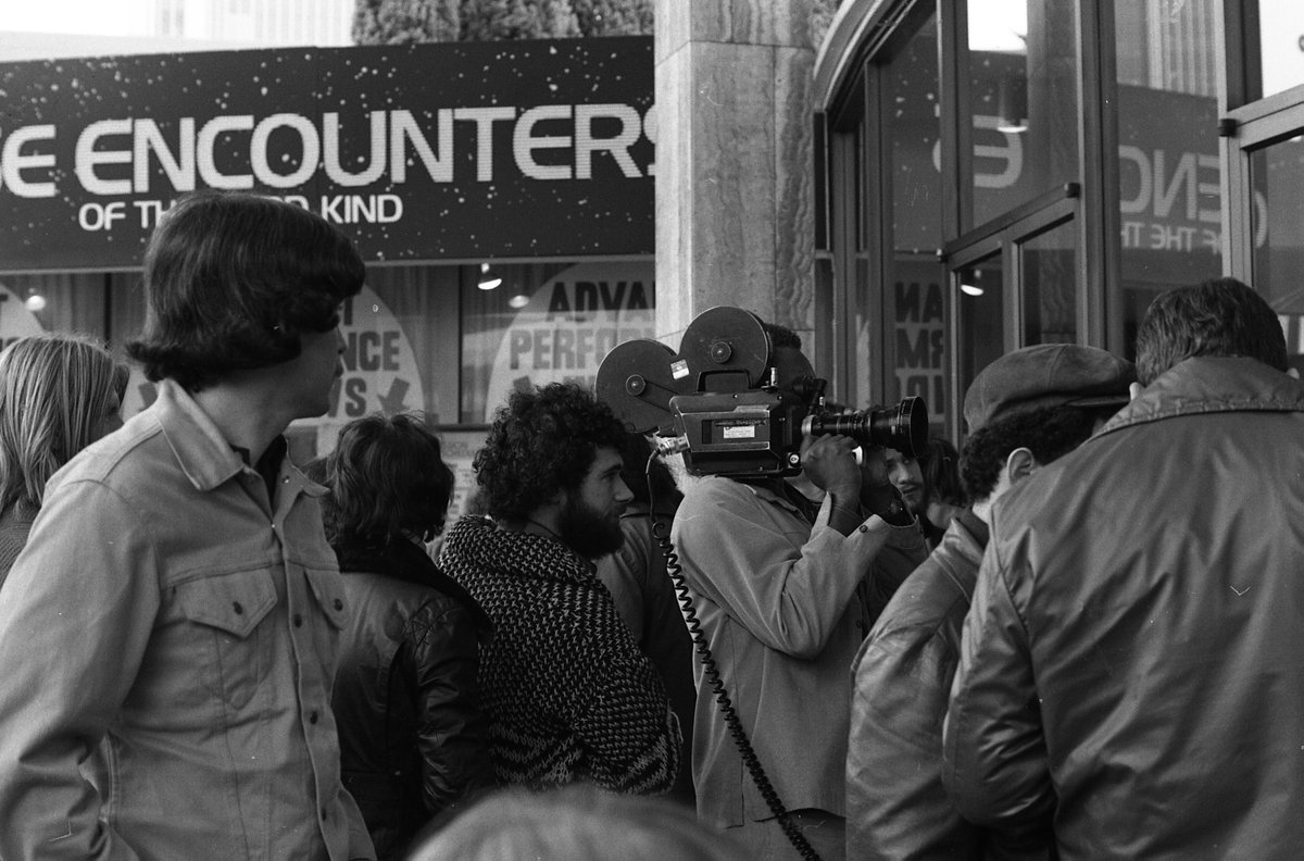 SonyPictures's tweet photo. From hosting the first-ever Columbia Pictures film premiere at the Cinerama Dome—Close Encounters of the Third Kind in 1977—to welcoming generations of moviegoers for unforgettable cinematic moments, the Cinerama Dome has always been more than a theater—it’s been part of Hollywood history.

Today, we usher in a new era for this iconic Los Angeles landmark. See you at the movies.

What’s your favorite Cinerama Dome memory? Share it with us. 🍿🎬
