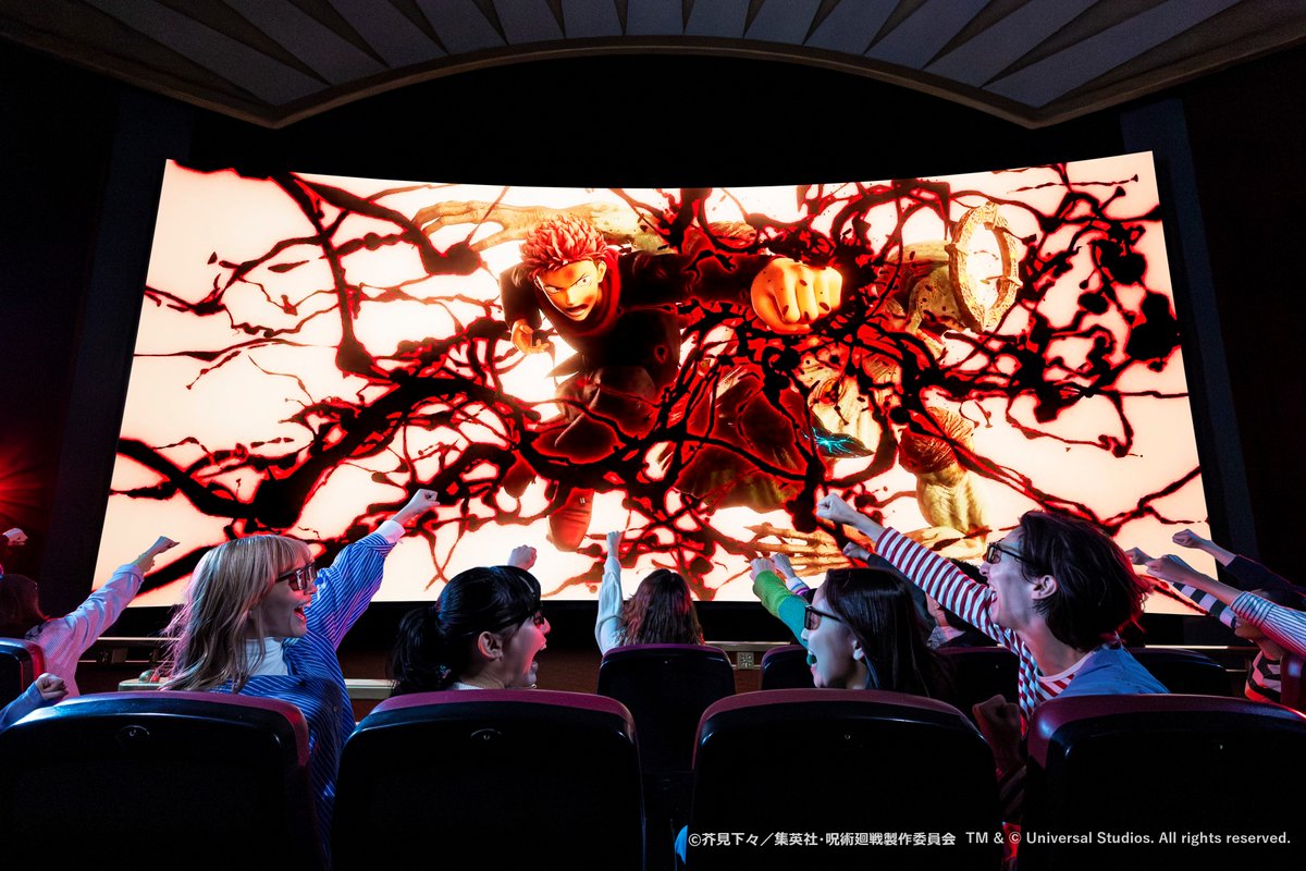 USJ_Official's tweet photo. 間もなく終了！

【 呪術廻戦・ザ・リアル 4-D
～廻る時計台～ 】

虎杖・伏黒・釘崎と任務へ。
そしてあなたの目の前に現れたのは、
若き日の五条と夏油だった。

心震える共闘を、さあ、体感せよ。

https://t.co/8geMEbwU9D https://t.co/y5qyvFYxJx