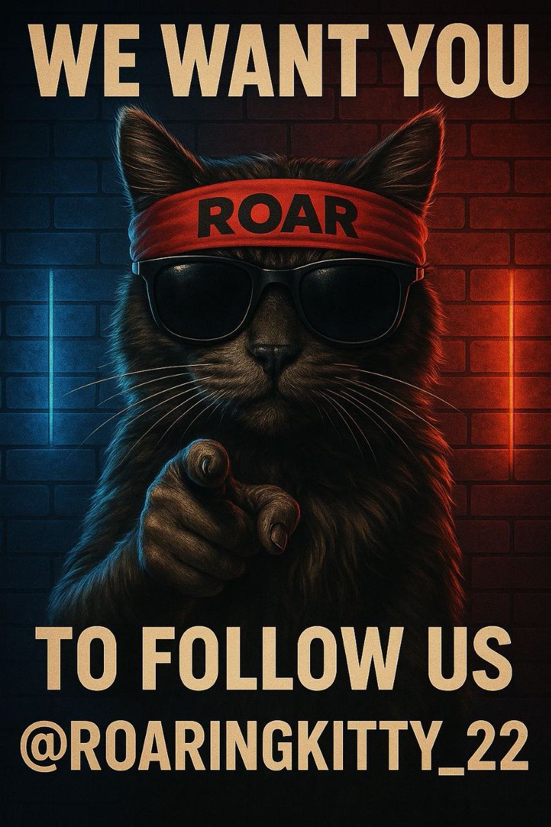 EdEdbautista's tweet photo. @RoaringKitty_22 Billions Must $ROAR https://t.co/Fbha31VssL