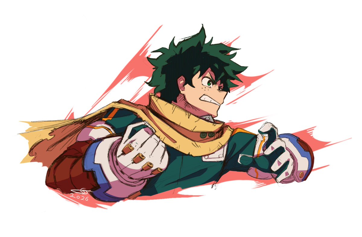 Elzas29's tweet photo. Midoriya doodle #deku https://t.co/muHELdybtn
