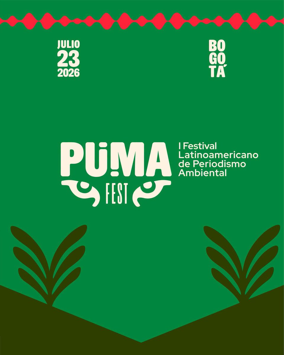 sachacristo1's tweet photo. #PumaFest, el primer Festival Latinoamericano de Periodismo Ambiental.

Aquí te presentamos la programación completa de conversaciones, talleres y networking para que escojas en cuáles participar.

📆📍La cita es el próximo 23 de julio en el Centro Felicidad de Chapinero, Bogotá. https://t.co/o4RpiQNevB