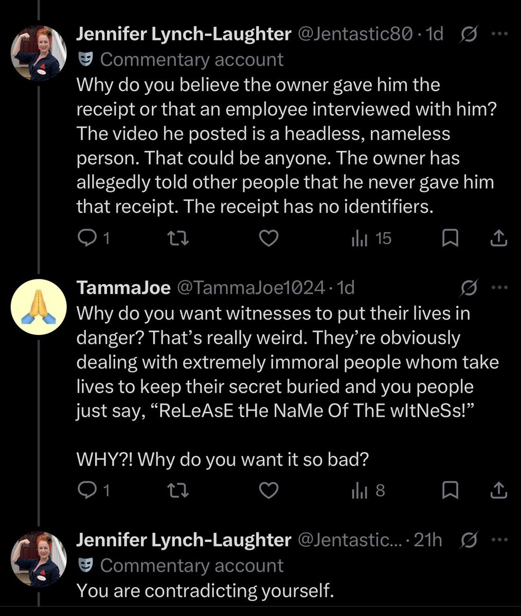 Jentastic80's tweet photo. @TammaJoe1024 @DOCMAGA1 @RealCandaceO @DiligentDenizen I literally did. Convenient you left that out. https://t.co/8IlODw8DLV