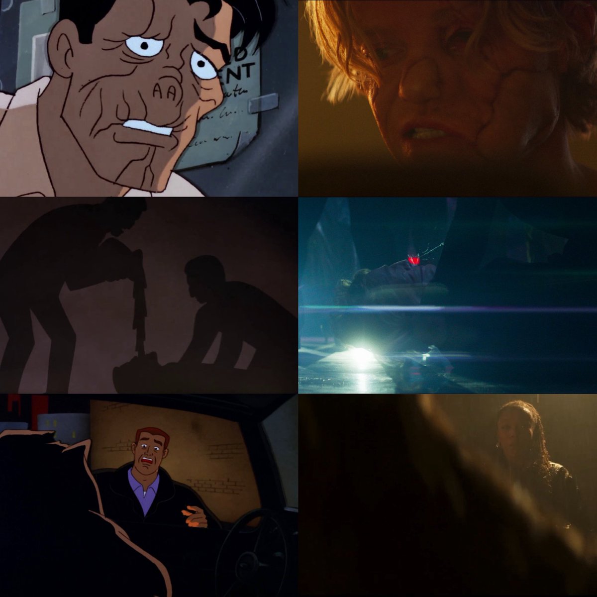 nightswayness's tweet photo. Batman The Animated Series (1992) / Clayface (2026) https://t.co/oAIqHwPrMR