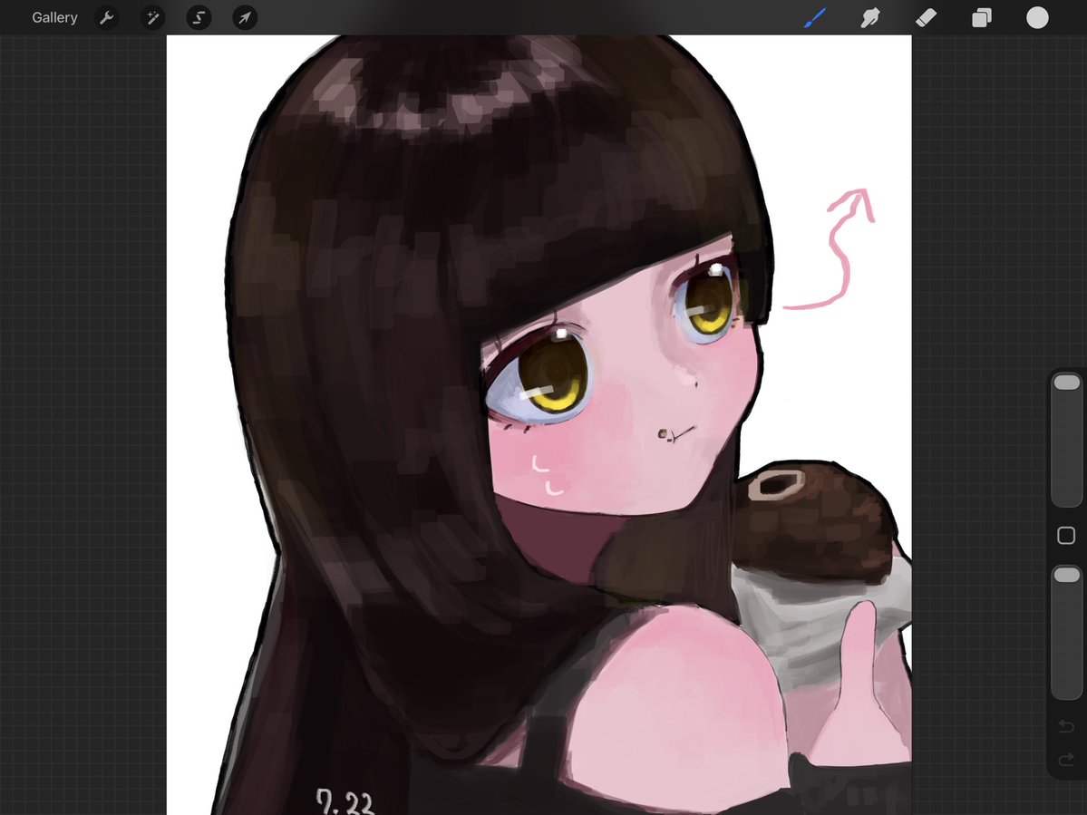 pipoooll's tweet photo. （・_ ・;） https://t.co/JmylUdVJgY