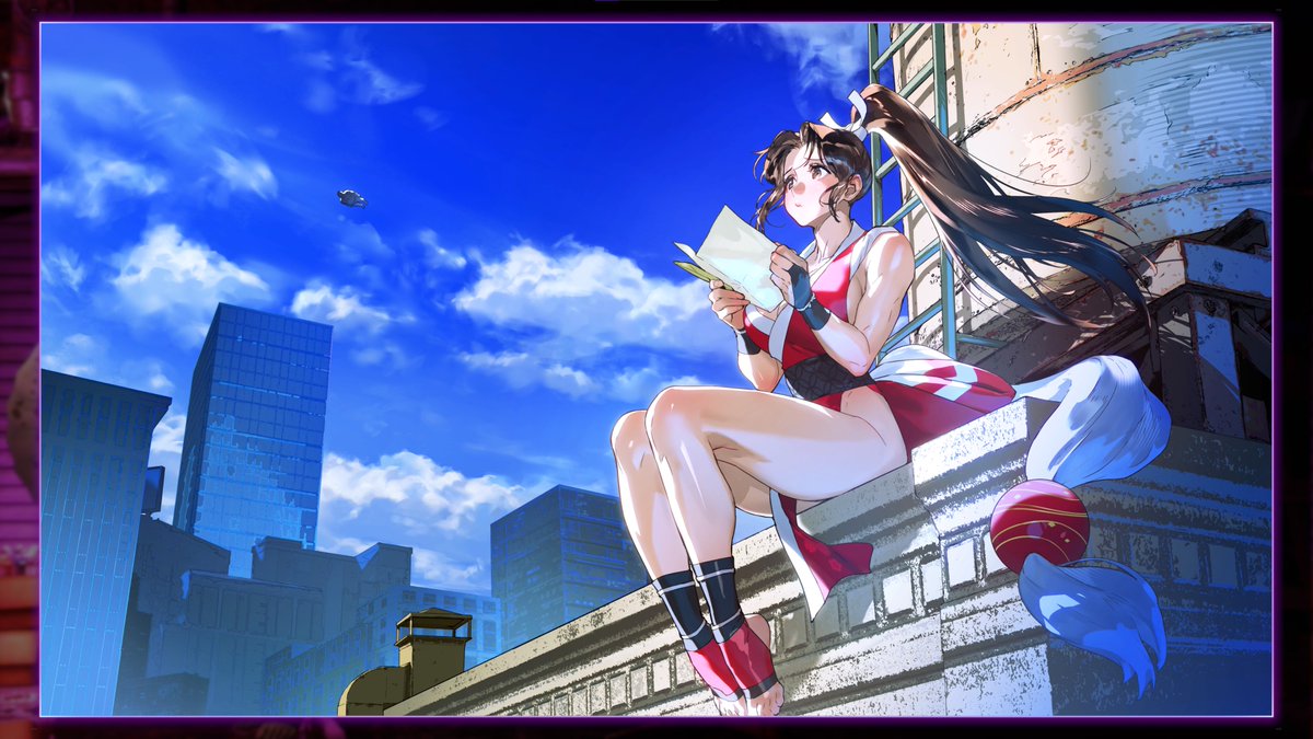 Jorombinoz's tweet photo. 舞ちゃん、可愛すぎる。
#スト6 #不知火舞 https://t.co/McRDOekHUX