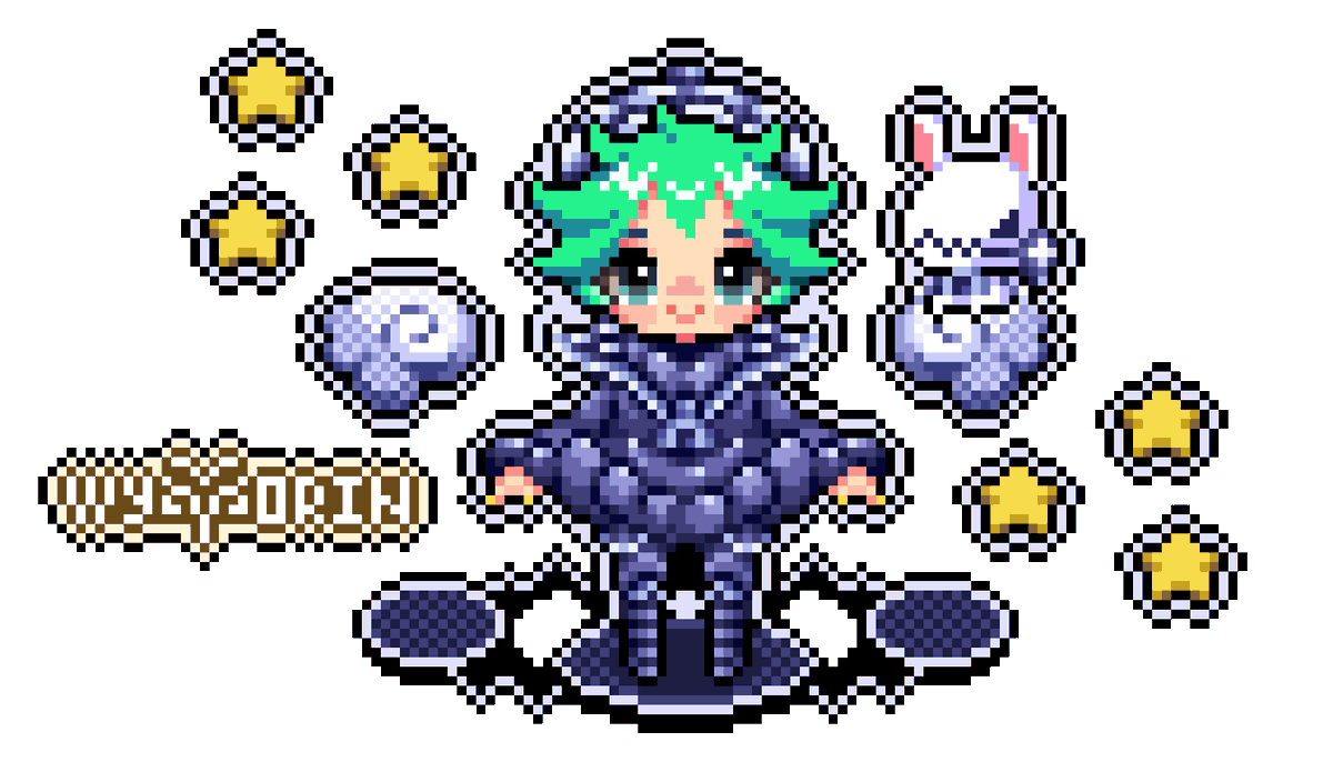 wyvorin's tweet photo. ︵⏜︵⏜︵⏜︵
ʚ꒰ Creedance Cadavra + Hector Rabbit ꒱ɞ
꒰ঌ[ https://t.co/Wl2f1eb9vz ]
ʚ꒰ #art > #pixelart > #pixelartist >  #oc > #CCHR ꒱ɞ
︶⏝︶⏝︶⏝︶ https://t.co/dYboC4t3Vy