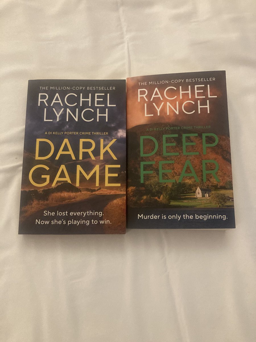 fionamsharp's tweet photo. Excellent start to a crime series book 1 &amp; 2 @r_lynchcrime @CaneloCrime #DarkGame #DeepFear https://t.co/M8hGXtCNco
