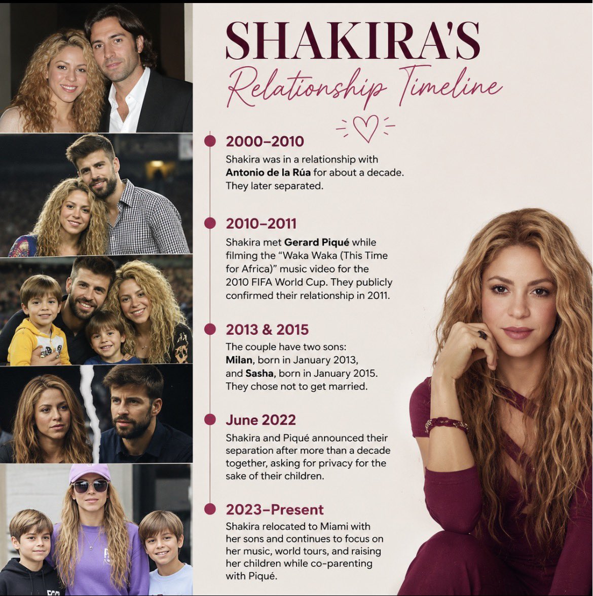 GlobalFanHub's tweet photo. Shakira was in a relationship with Antonio de la Rúa from 2000 to 2010. Although they separated, they continued working together professionally for a period before ending their business ties.
Thread https://t.co/gcilRWDXKY