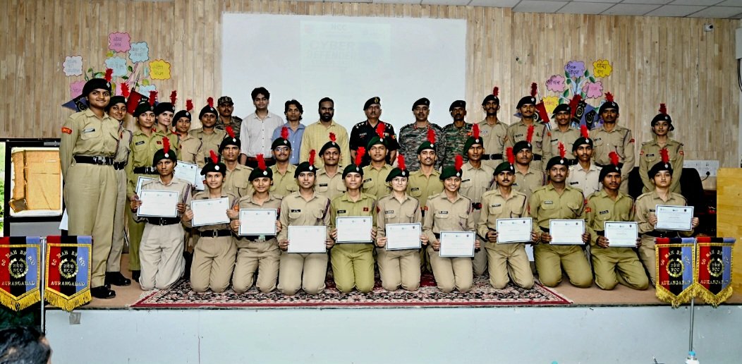 ncc_dte's tweet photo. Building Future Leaders for a Secure Digital India. 🇮🇳
Maharashtra Directorate NCC successfully concluded its first Cyber Defender Course 2026 in partnership with NIELIT, Chhatrapati Sambhajinagar, training 30 NCC cadets in ethical hacking, cyber defence, digital forensics, network security and cyber resilience. This pioneering initiative complements our Drone Training and Disaster Management programmes, creating a new generation of digitally empowered youth prepared to contribute to National Security, Cyber Resilience, Disaster Response and future technology-driven careers. Together, we are transforming NCC into a platform that develops future-ready leaders with the skills to serve the Nation in both the physical and digital domains.
#CyberDefender 
#DigitalIndia 
#SashaktYuva 
#ViksitBharat 
@HQ_DG_NCC
@vatsvirendra1
@Tango78478590
@HQ_DG_NCC
@adgpi
@DefPROMumbai