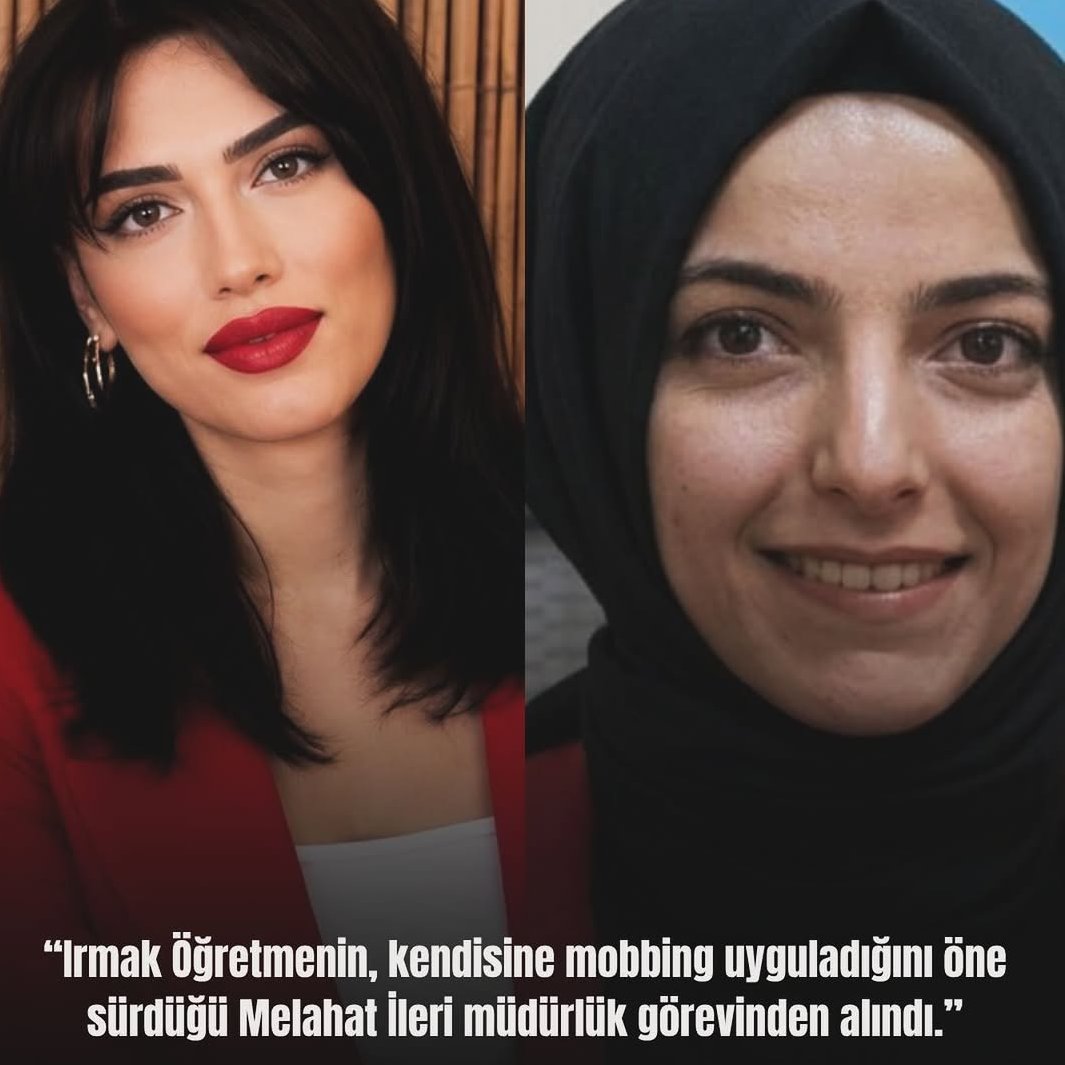 meneymn's tweet photo. 24 yaşındaki Irmak öğretmene uyguladığı mobbing ve şiddet ses kayıtlarıyla kanıtlanan Okul Müdürü Melahat İleri’nin sadece görev yeri değiştirildi. Bir öğretmeni ölüme sürükleyenler hak ettikleri en ağır hapis cezasını almalıdır! #IrmakÖğretmenİçinAdalet https://t.co/H6D0jgaexx