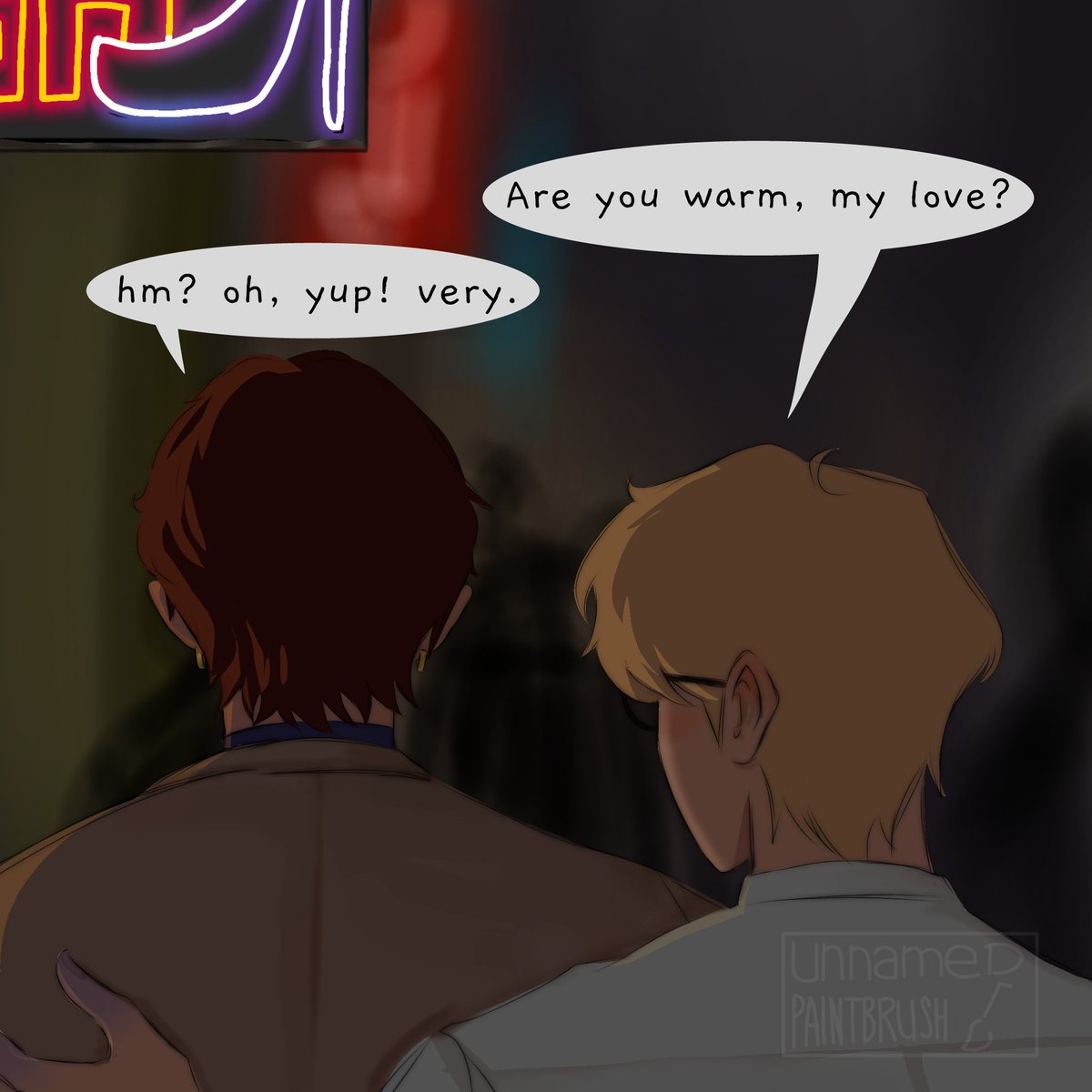 unnamedpaint's tweet photo. (4/13)
"Heels" - a hyuluka / luhyu fan comic

#HYUNA #LUKA #ALNST https://t.co/OzqKKOdumj