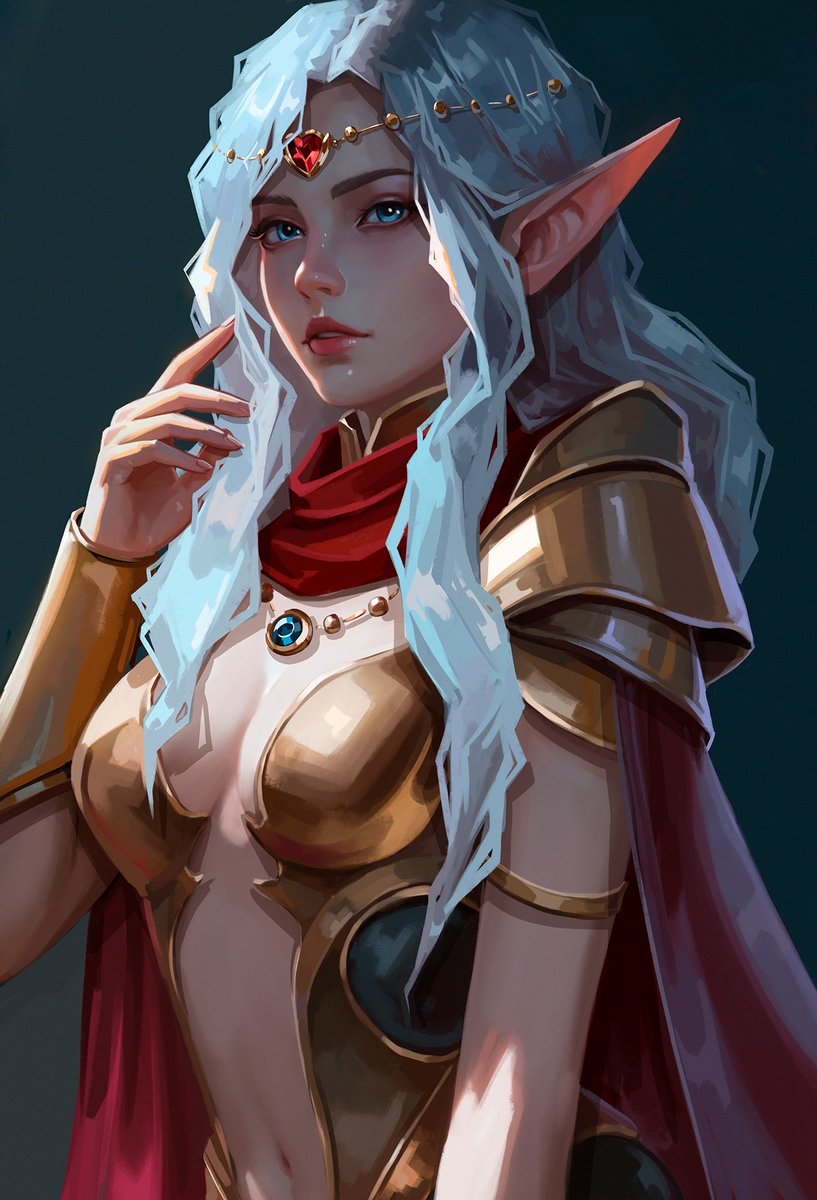 Useless_Elf's tweet photo. New commission 
First artwork on new tablet! C: https://t.co/M57BFwOnPP