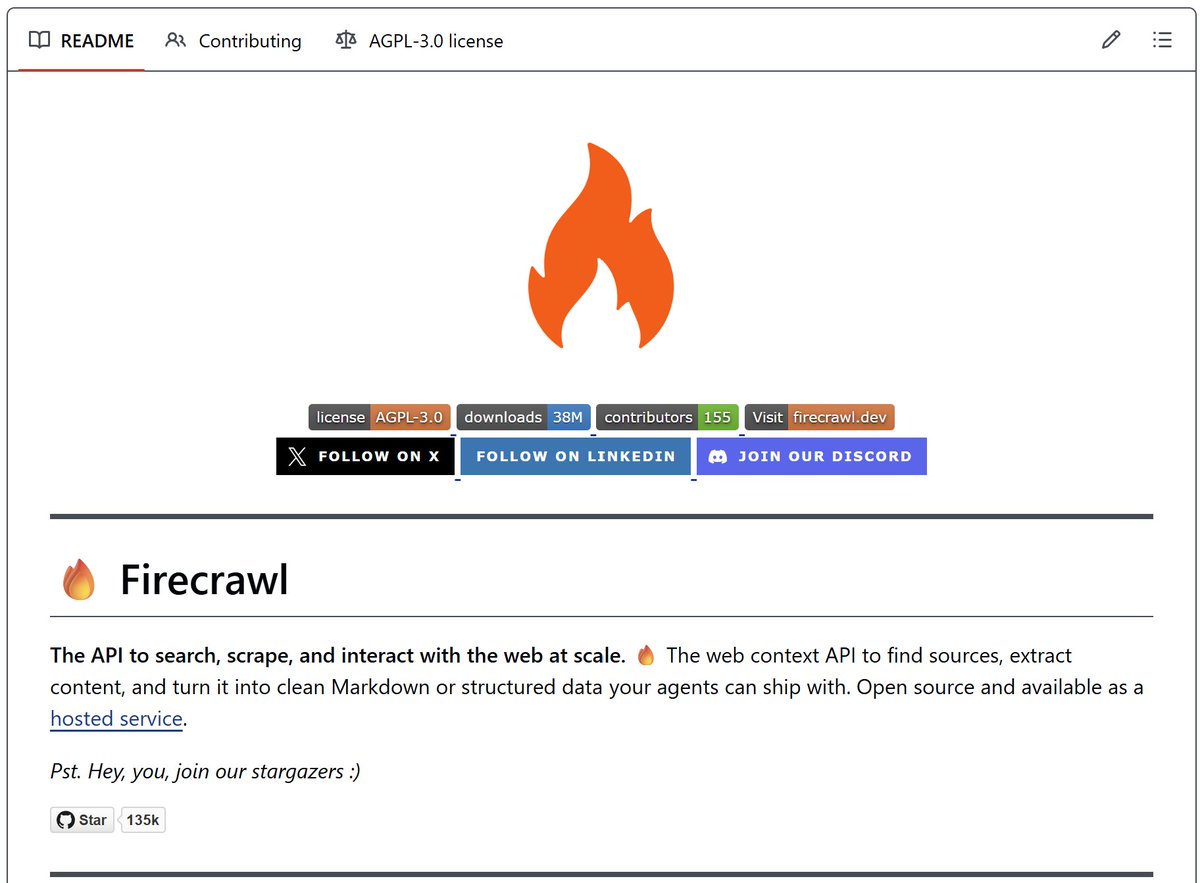 ecommartinez's tweet photo. 10 repositorios de GitHub para scrapear todo internet

Guárdalos todos. Cada uno extrae datos limpios de cualquier web. Ese nivel de acceso normalmente exige llamadas de ventas y contratos. https://t.co/CSVV6KVHqj