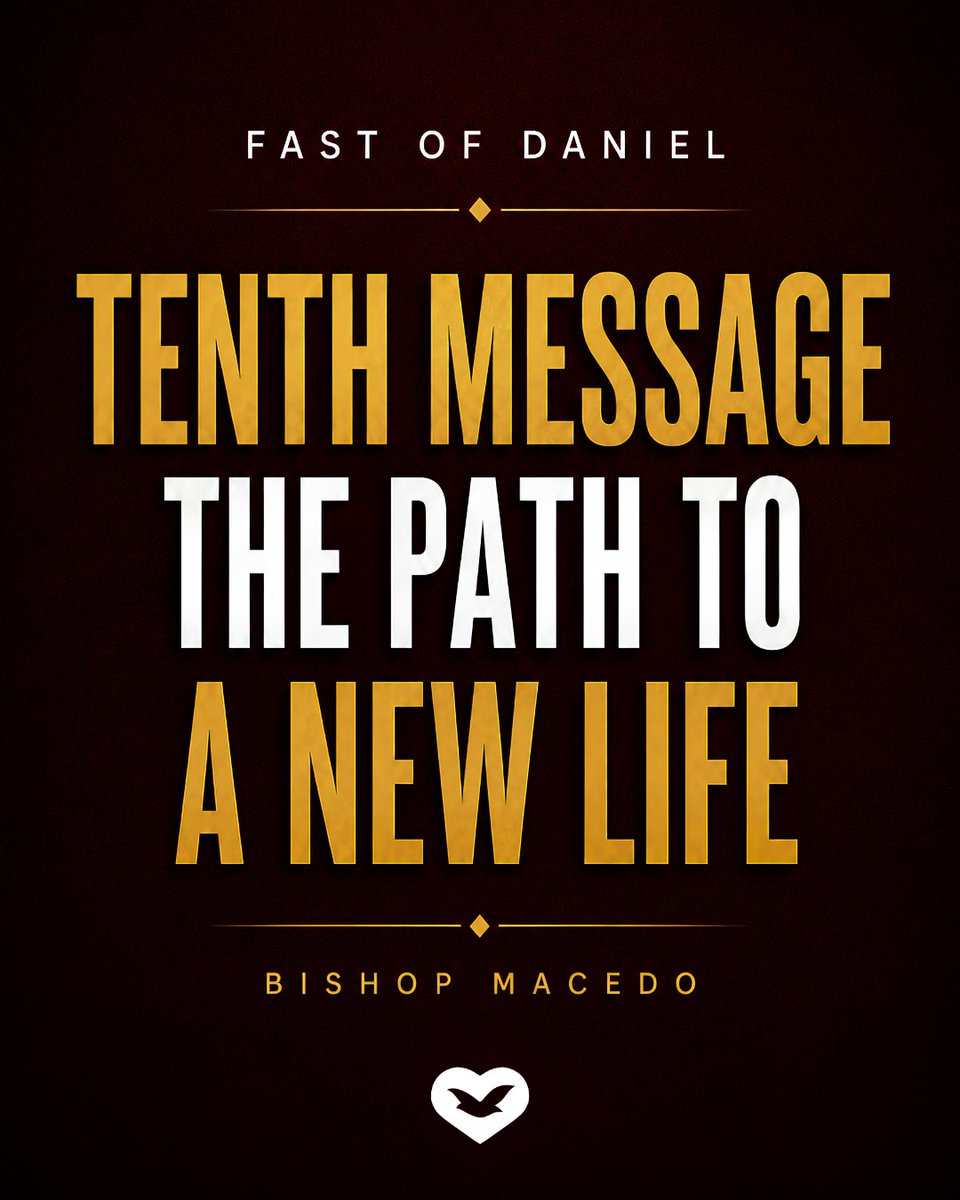 TUC_USA's tweet photo. A new life begins with a decision. Discover the path to true transformation in the tenth message of the Fast of Daniel.
๐ https://t.co/rHWL87haN0
#FastOfDaniel #NewLife #Transformation #FaithInAction #GodsWill https://t.co/Fe34ITPJ92