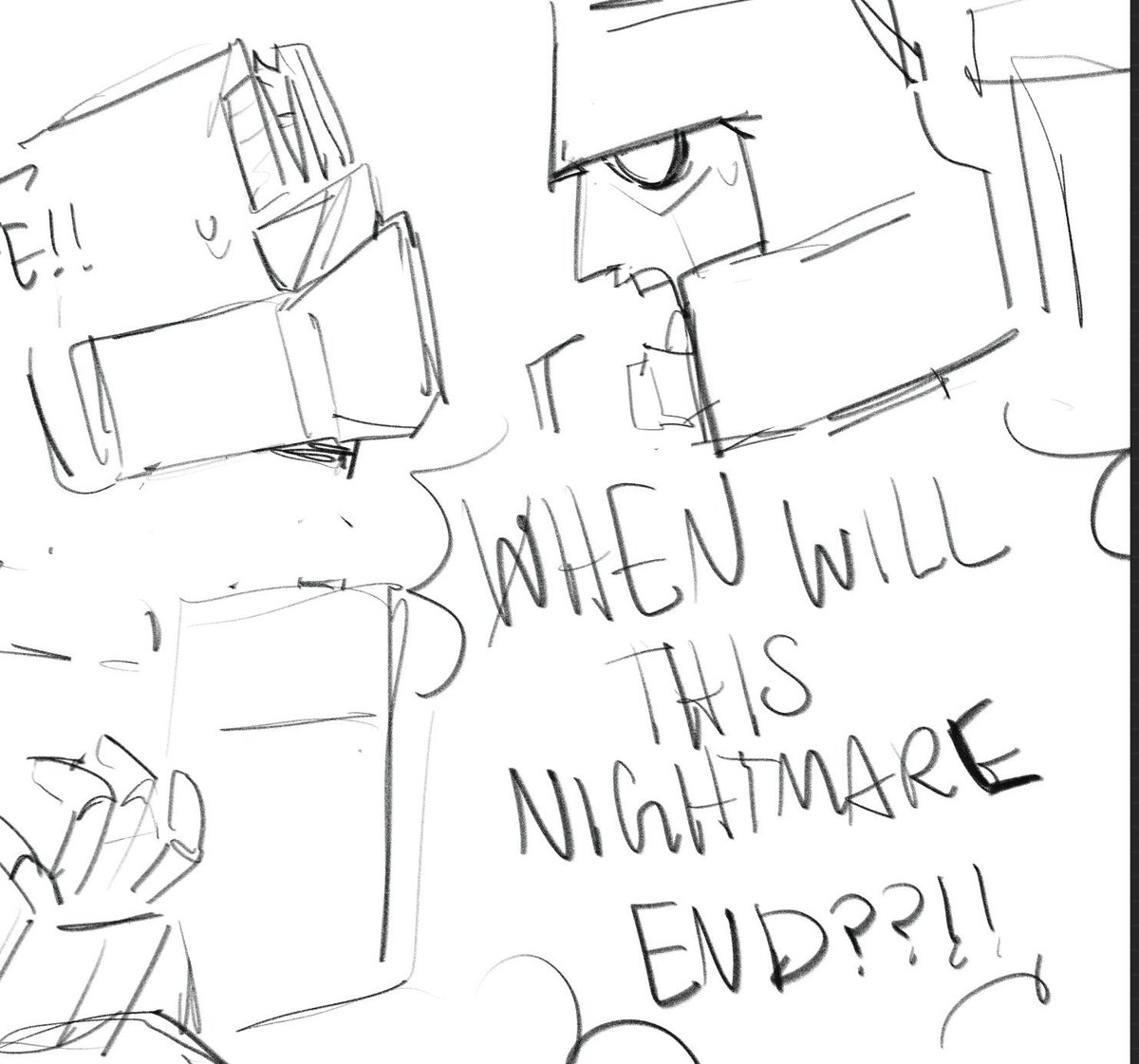 lambjurk's tweet photo. nobody save him, he’s exactly where he wants to be
(live megatron reaction)
#starop #starscream #optimusprime https://t.co/DGu6Ffzrh5