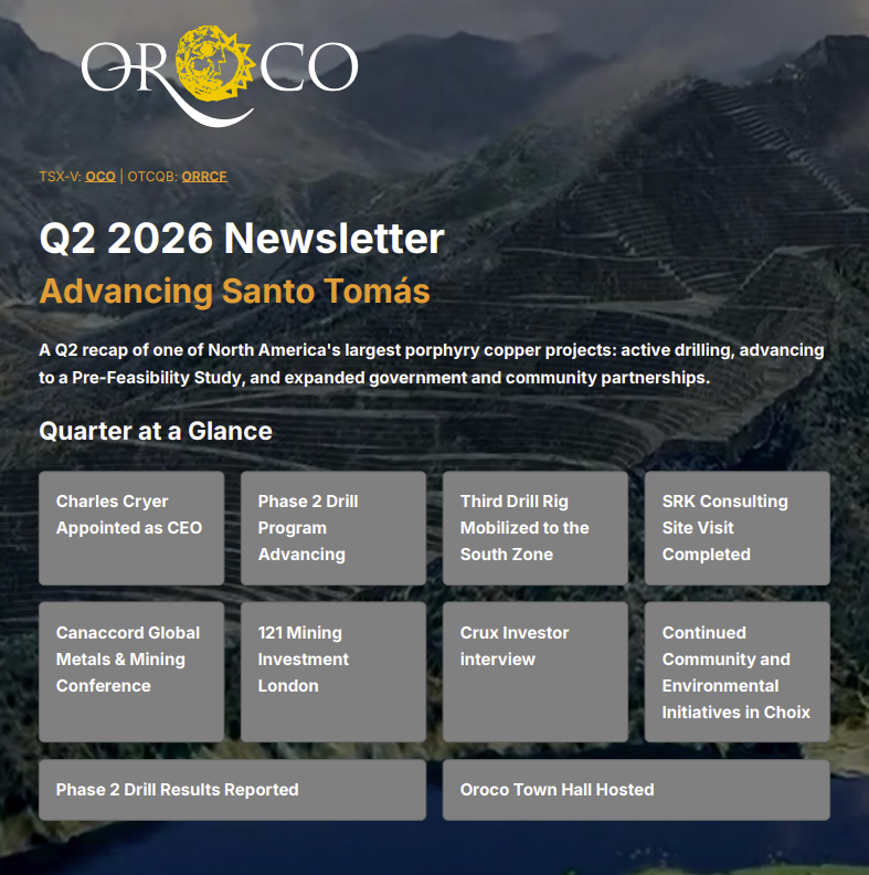 Oroco Resource Corp. tweet media