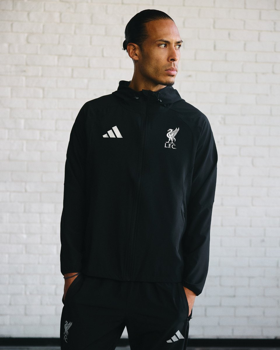LFC's tweet photo. Out now - the Liverpool FC x adidas Tiro Travel collection 👌
