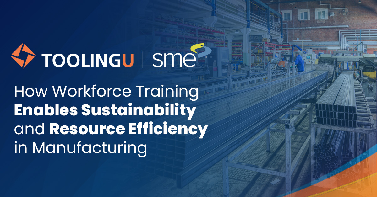 ToolingU's tweet photo. 🌲Our latest blog, How Workforce Training Enables Sustainability and Resource Efficiency in Manufacturing, explores how training reduces scrap and rework, and lowers energy use by strengthening process control and equipment operation. More: https://t.co/PvHlPmtKVt https://t.co/8vfhqQNImT