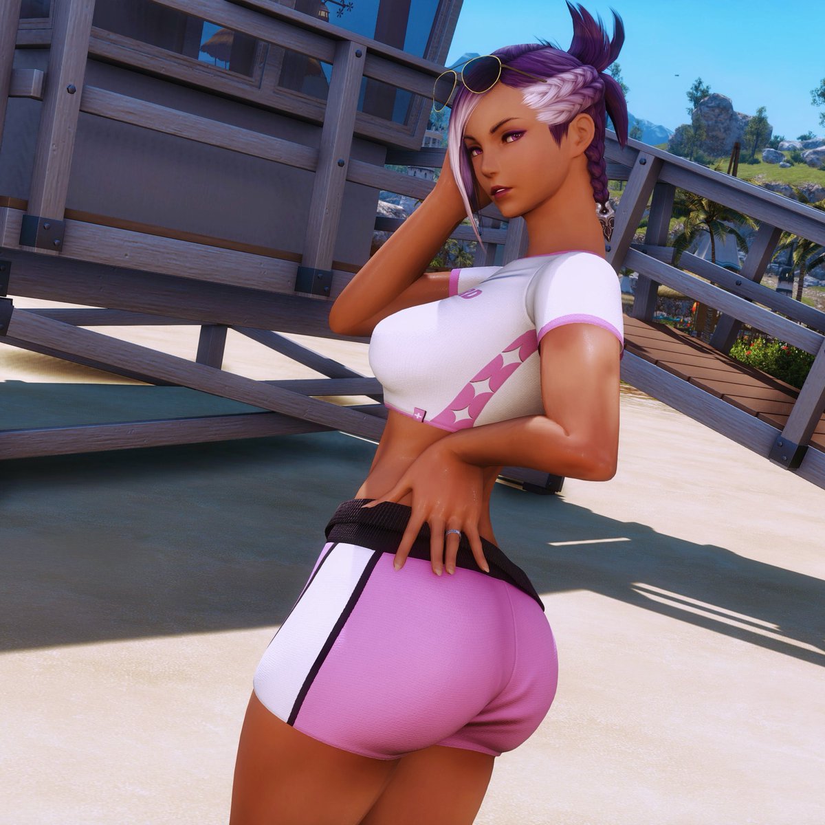 ZosynFFXIV's tweet photo. Good morning and happy Wednesday cuties!! It’s going to be hot as hell today, so stay cool in the water, and make sure you hydrate! 💜🩶🥰🌊
♡
♥︎
#ffxivscreenshot #gposers #ffxivinstagram #ffxivmidlander #SupportMiddies https://t.co/rucZb1Ordx