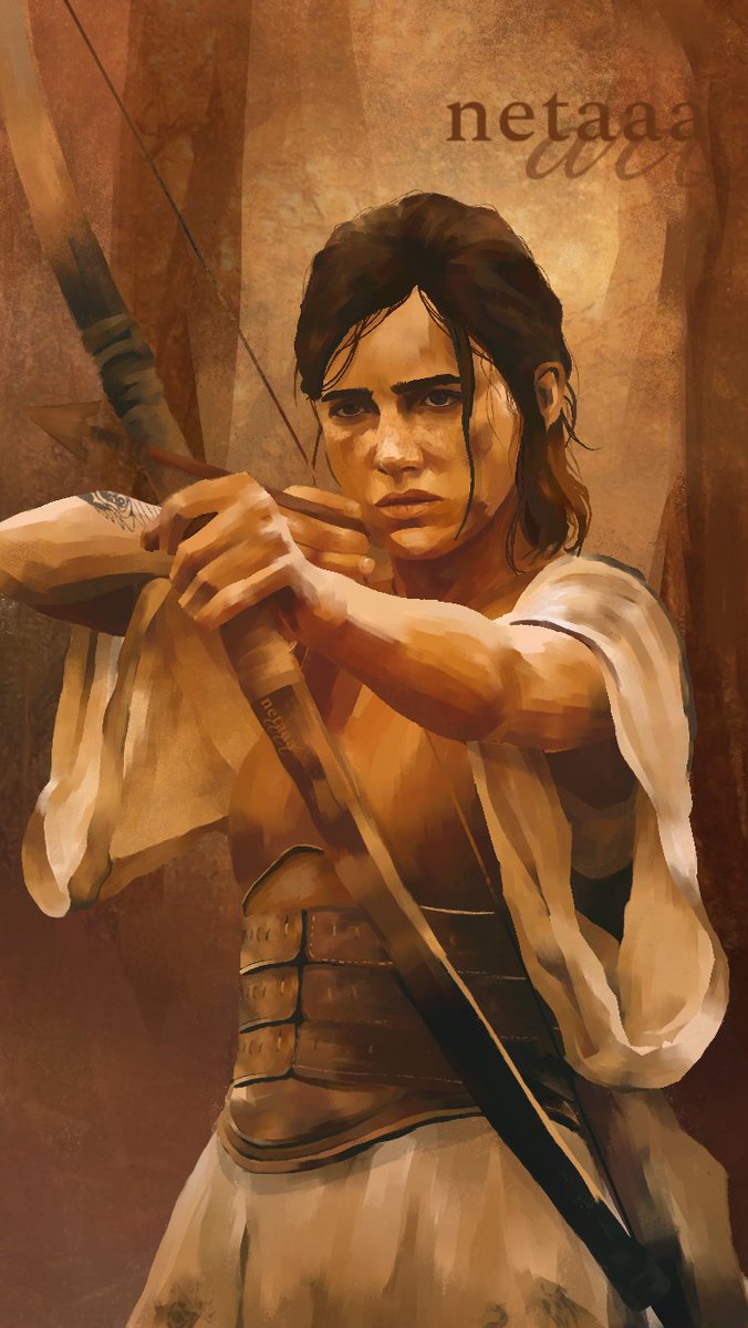 netaaaArt's tweet photo. Ellie in my style 
#tlou #elliewilliams https://t.co/hIybG0sikl