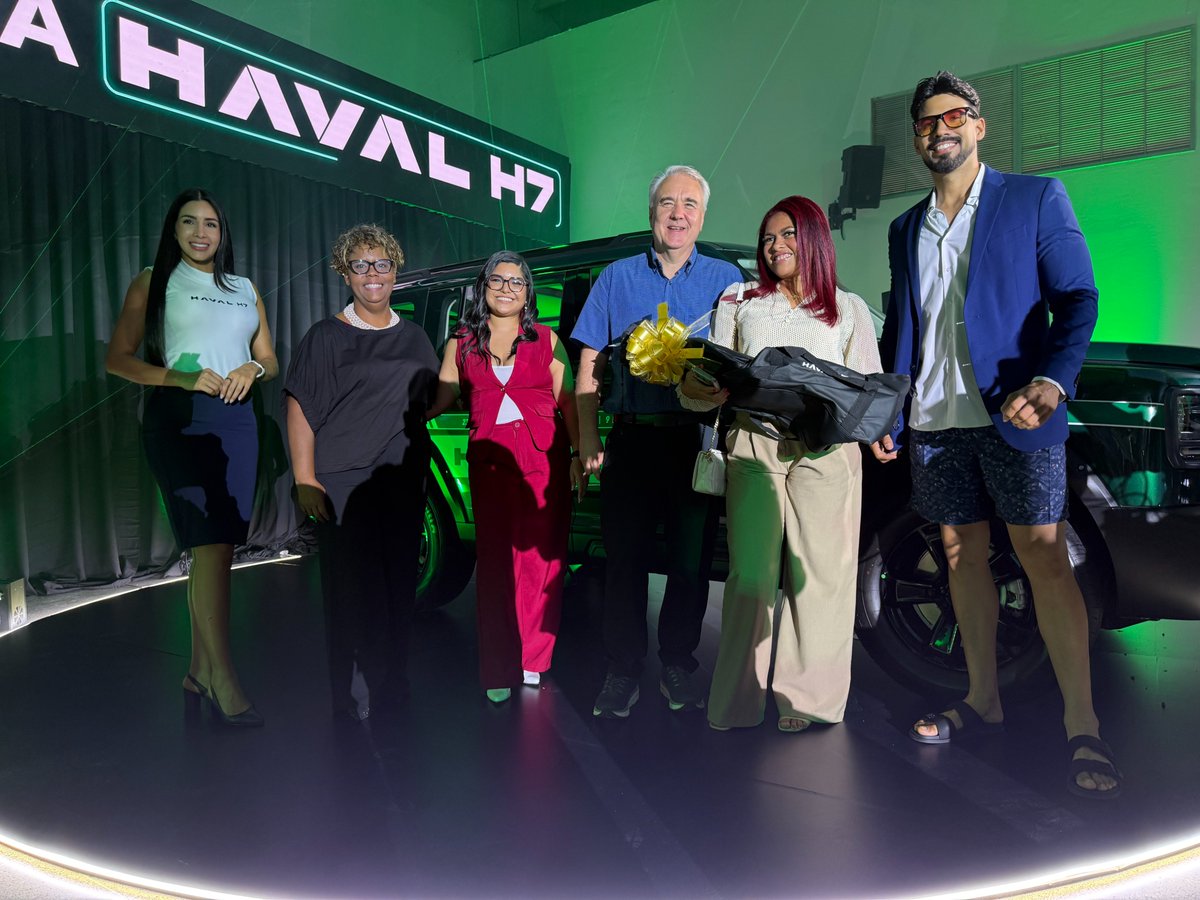 freepresspty's tweet photo. La nueva HAVAL H7 ya está en Panamá. GWM realizó el lanzamiento oficial de su nueva SUV premium, que combina tecnología, seguridad y desempeño para ciudad y aventura. Más detalles en FreePressPTY: 👇
 https://t.co/TiBdLM6Sft https://t.co/q9g1lgCMi9
