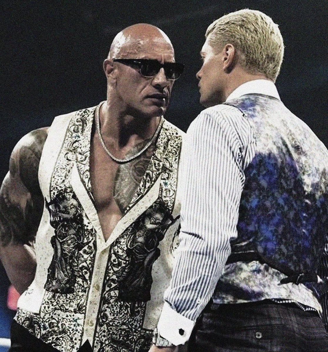 FadeAwayMedia's tweet photo. The Rock believes his character ‘The Final Boss’ is the greatest heel Pro Wrestling has ever seen. https://t.co/oPnGhk1B5t