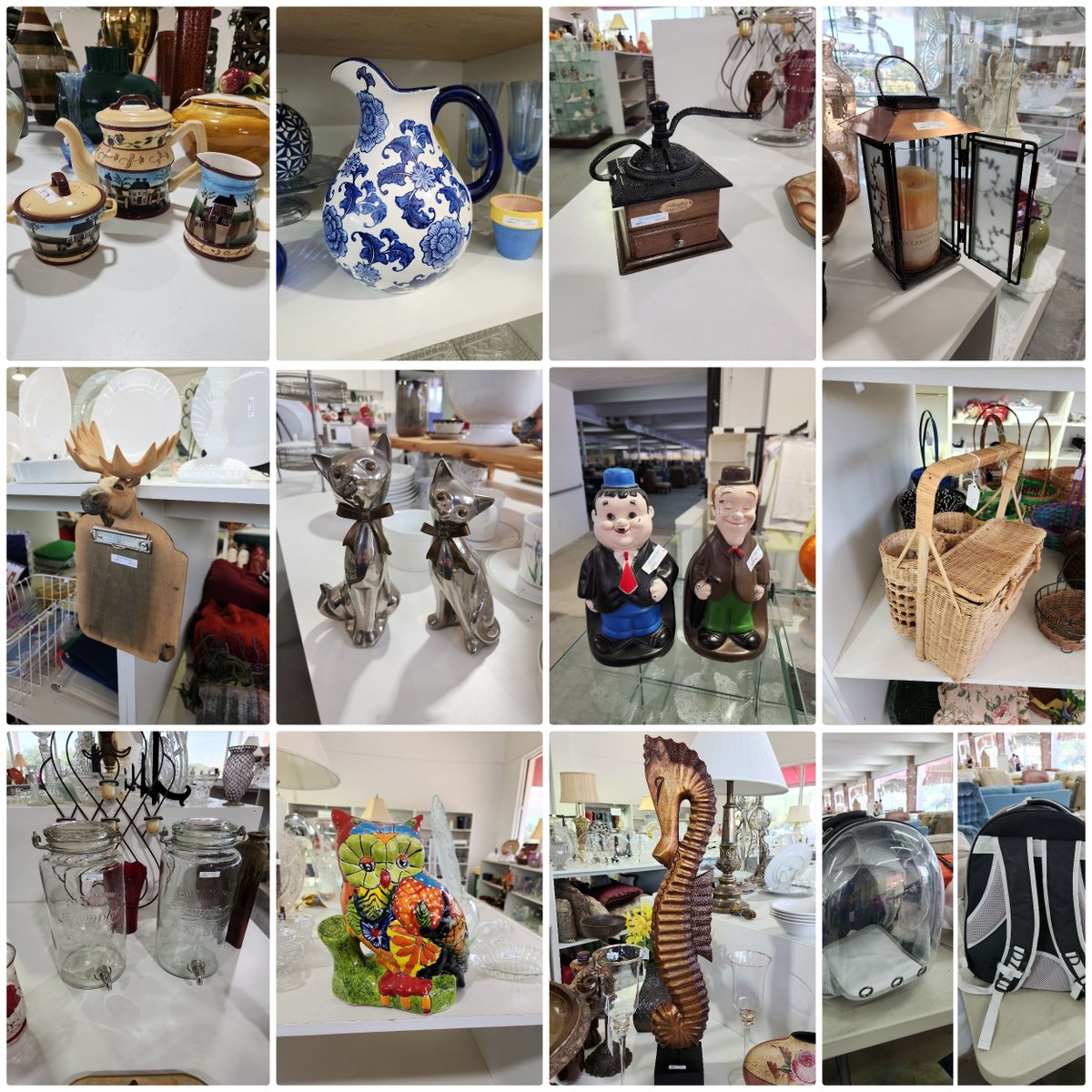 FbcStore's tweet photo. Good afternoon from the FBC Thrift Store!  Lots to see today.  Come on down and check out these items and much more.  You'll be soooo glad you did!!! https://t.co/PUvUc03bFA