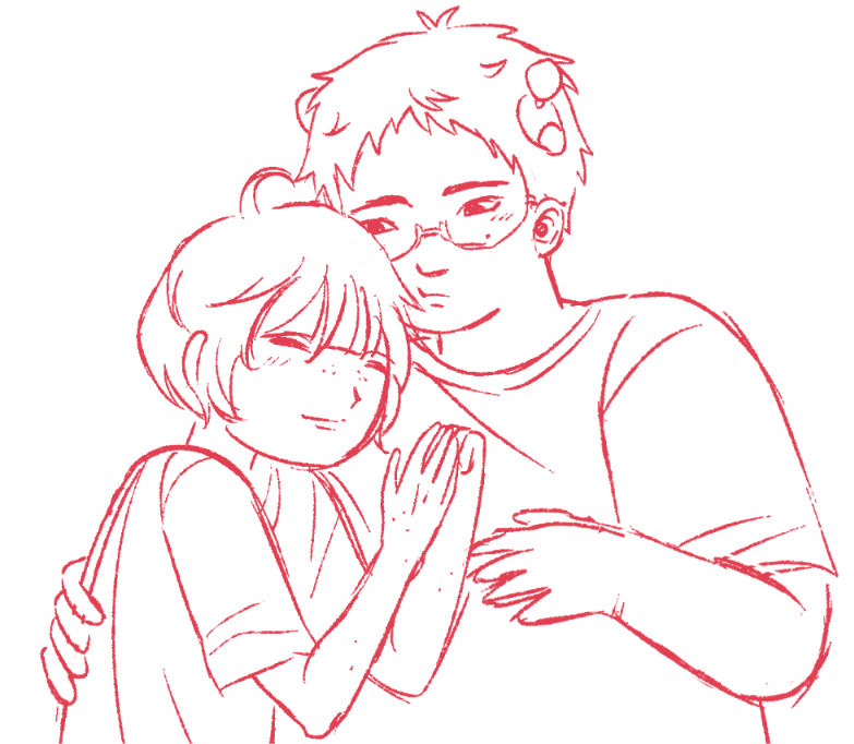 saiikechi's tweet photo. anyway i've been completely forgetting to post art hre sorry guys #saikik #saikechi https://t.co/AbtsDsBvg7