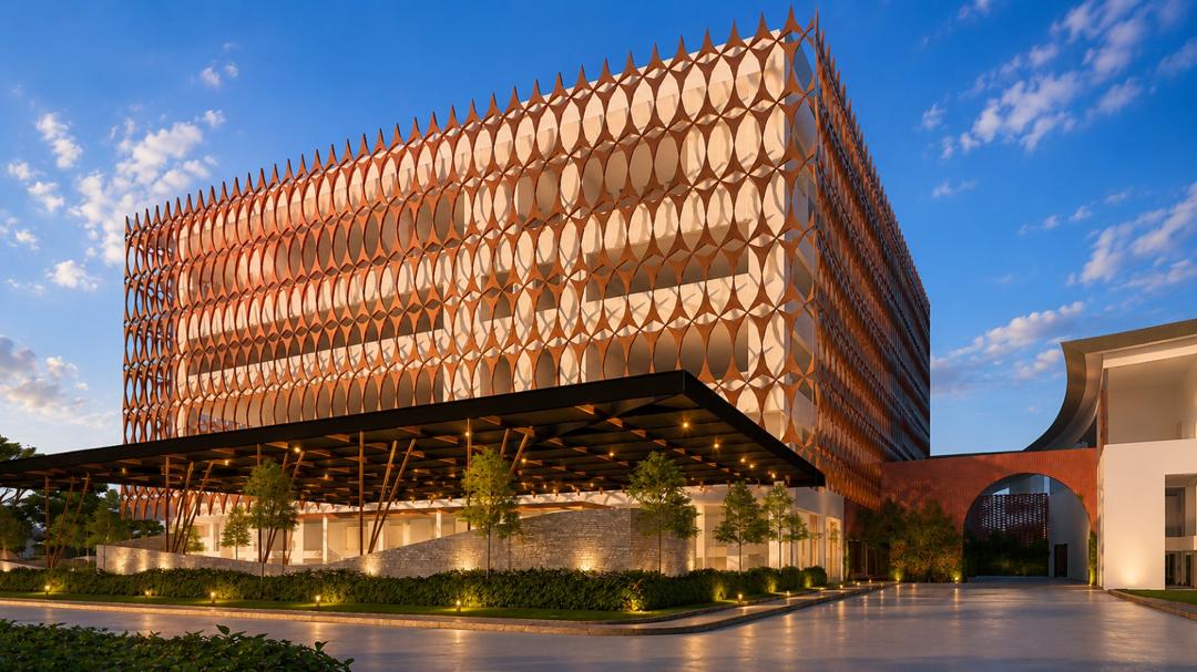 Muni_University's tweet photo. Take a look at the architectural rendering of the proposed UGX 160 billion ultra-modern University Teaching and Research Hospital. Groundbreaking is set for 21 Aug. 2026 at the University Main Campus on Muni Hill, graced by H.E. President Yoweri Kaguta Museveni as Chief Guest. https://t.co/7fWVAERZg4